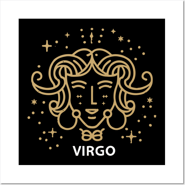 Virgo Wall Art by InspiredByTheMagic